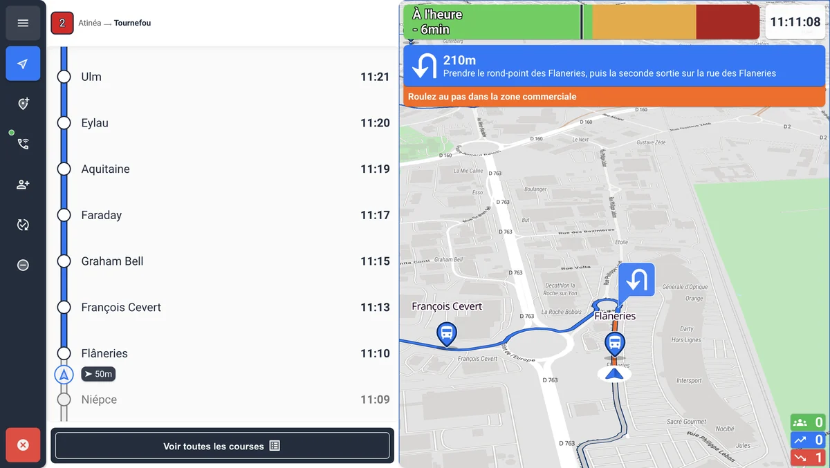 Driver app