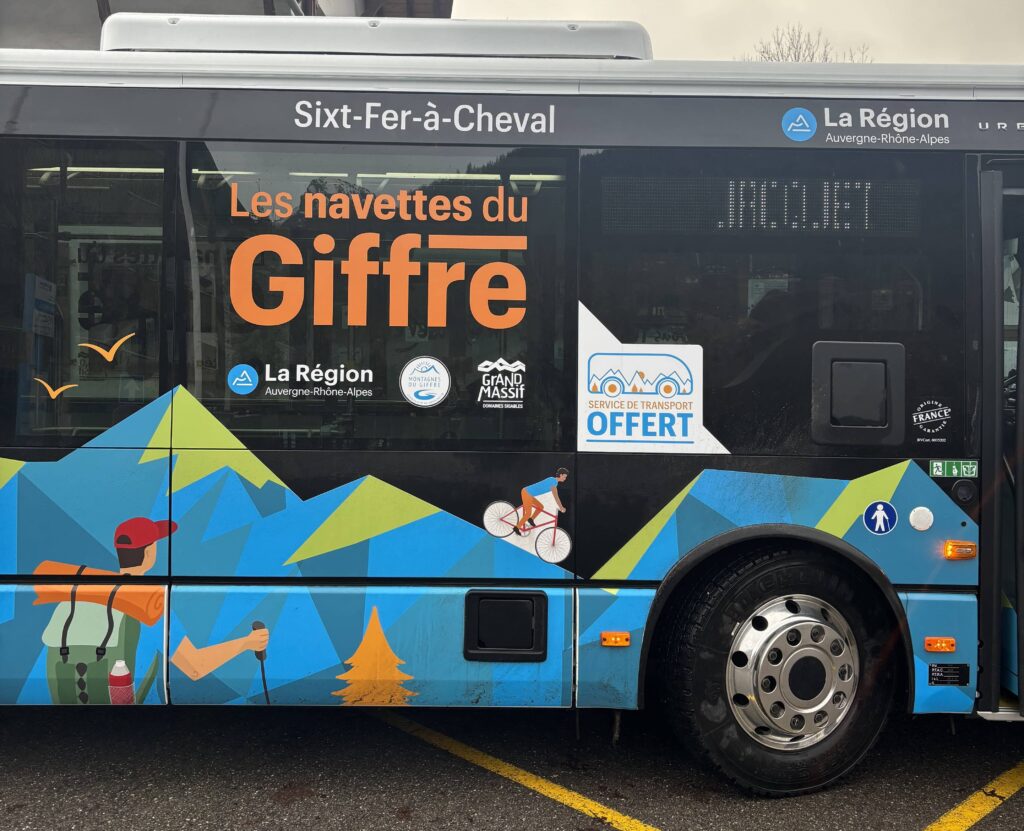 The Navettes du Giffre operated by Autocars Jacquet