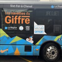 The Navettes du Giffre operated by Autocars Jacquet