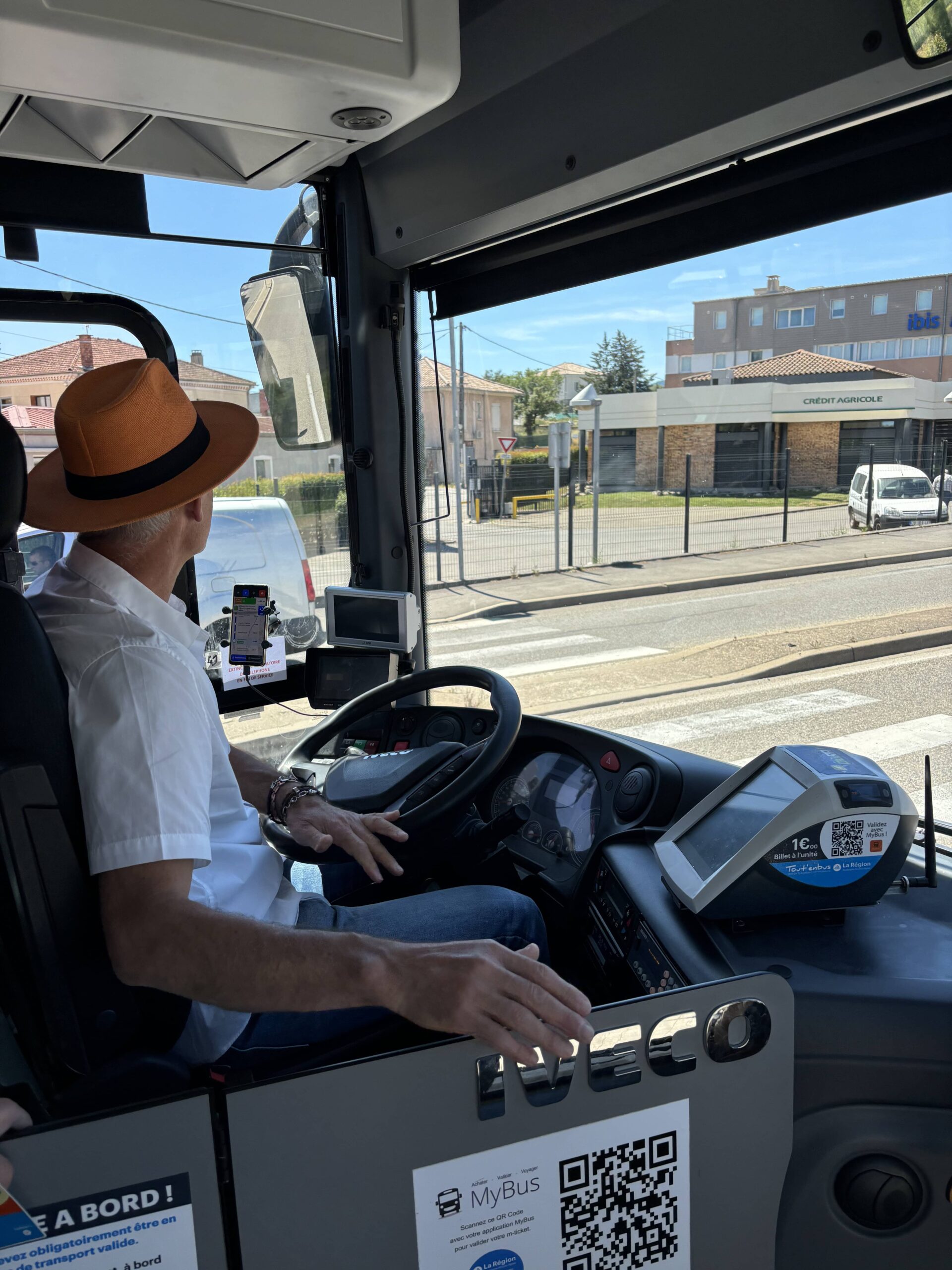 Philippe, conducteur du réseau Tout'enbus